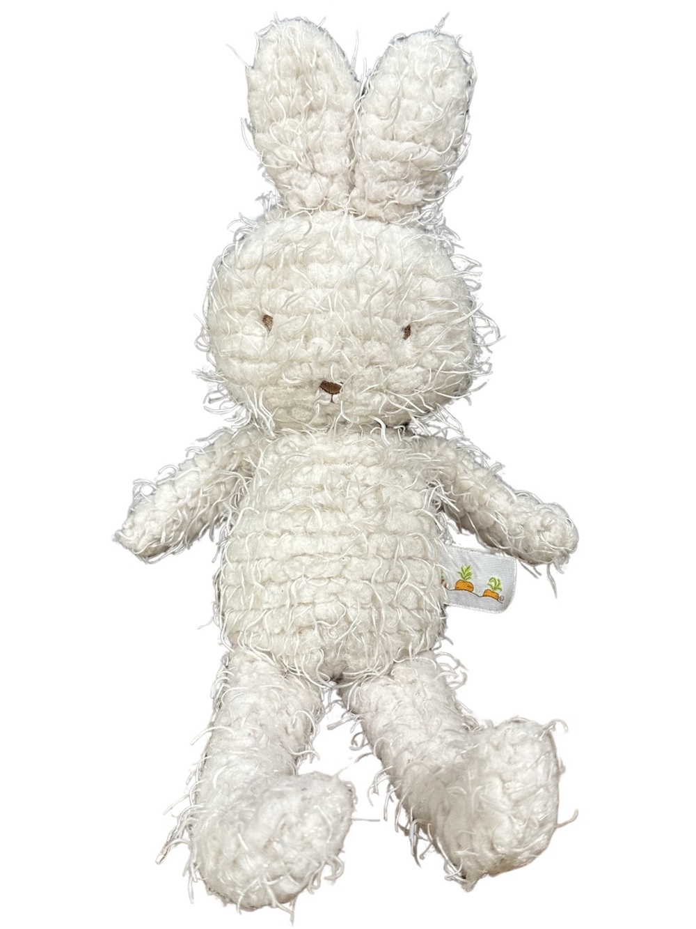 Bunnies By The Bay 2022 Shaggy Hoppy Cream White Rabbit Plush Doll 14"